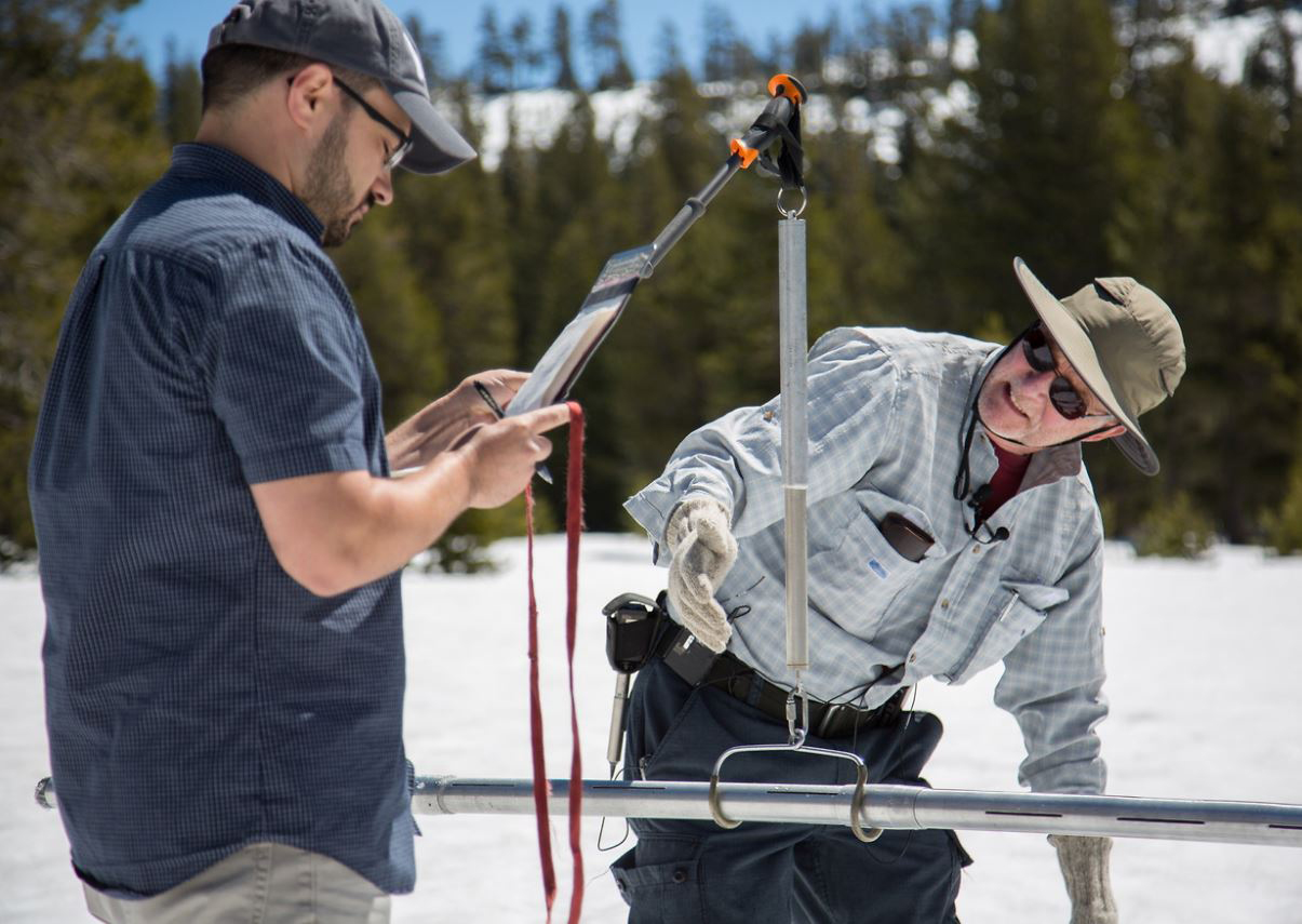 california final snow survey 2017 credit dwr dale kolke