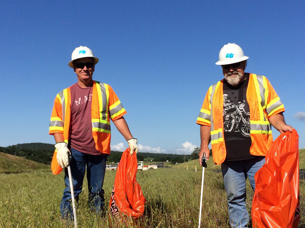 caltrans litter pick up 2017 sonora maintenance yard sr 120 credit caltrans