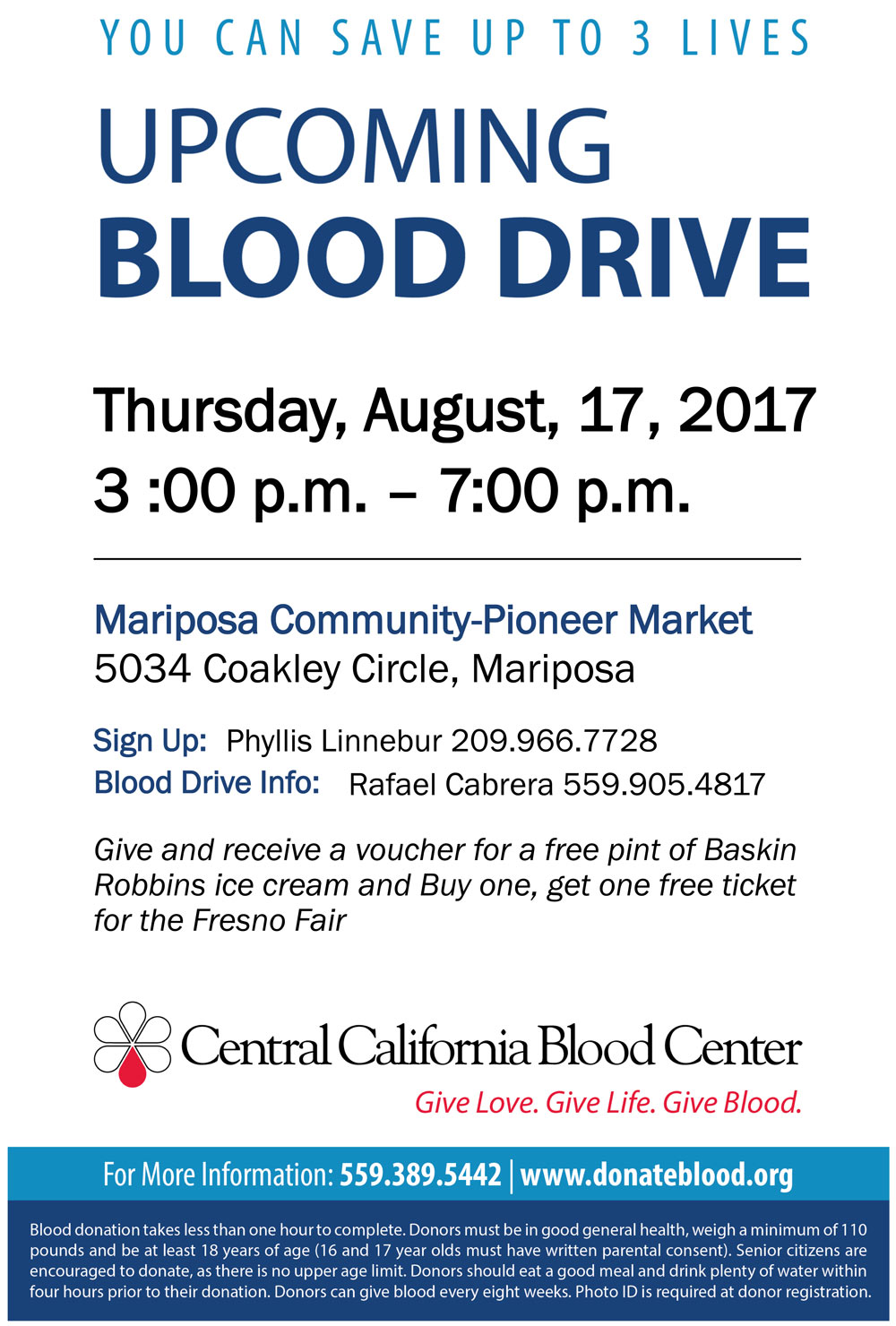 8 17 17 Blood Drive