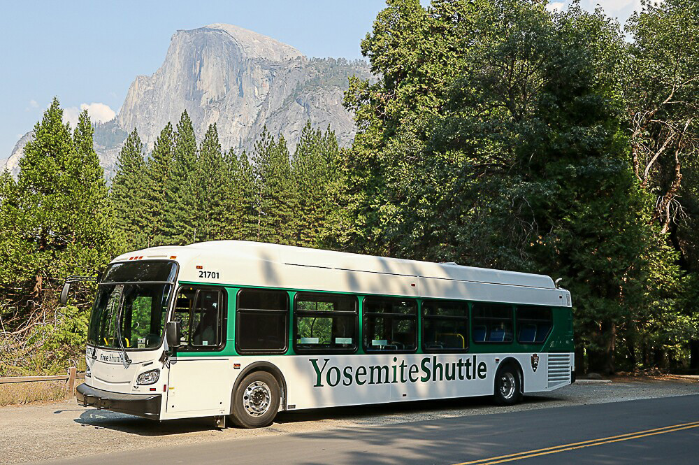 new bus in yosemite national park credit nps