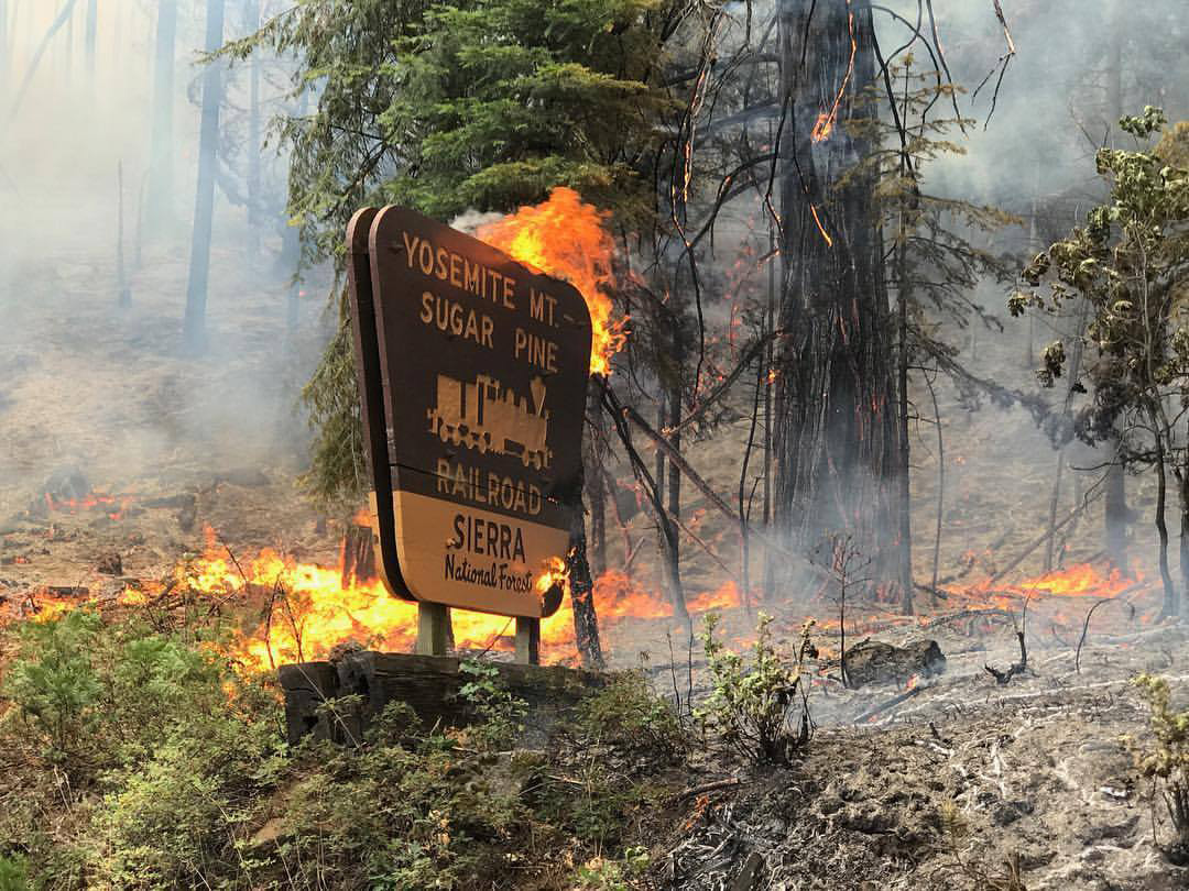 sugar pine fire madera county