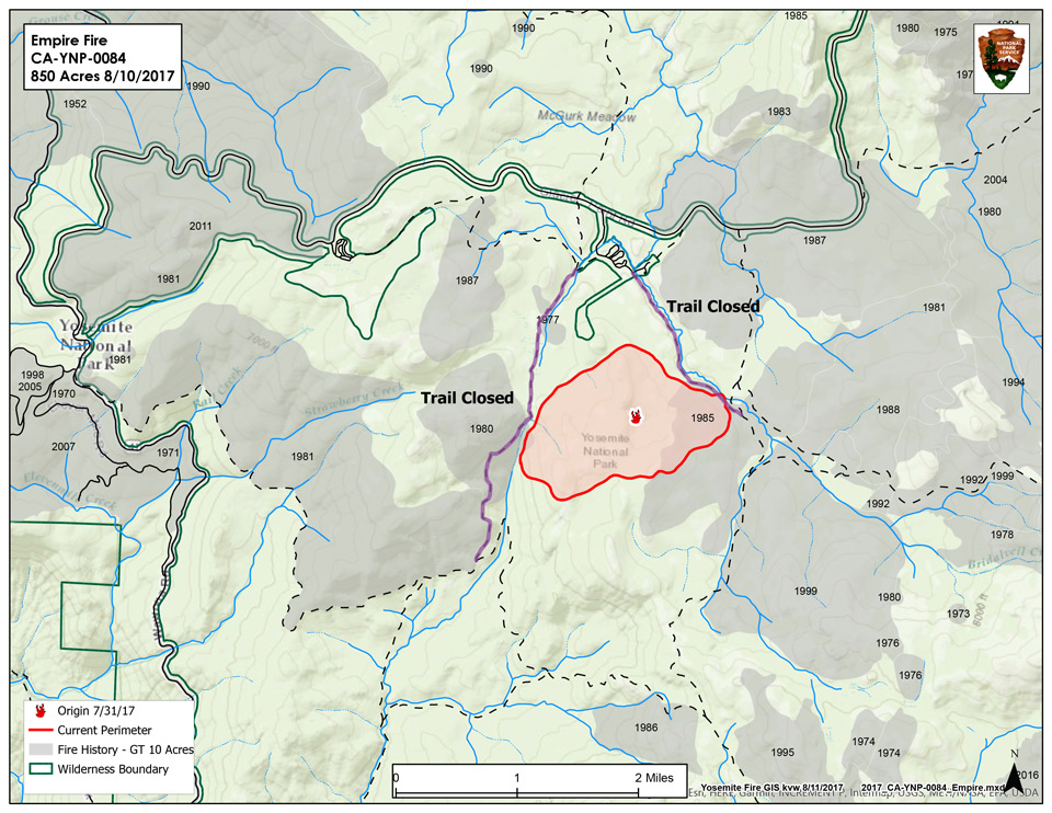 yosemite empire fire august 13 2017 map