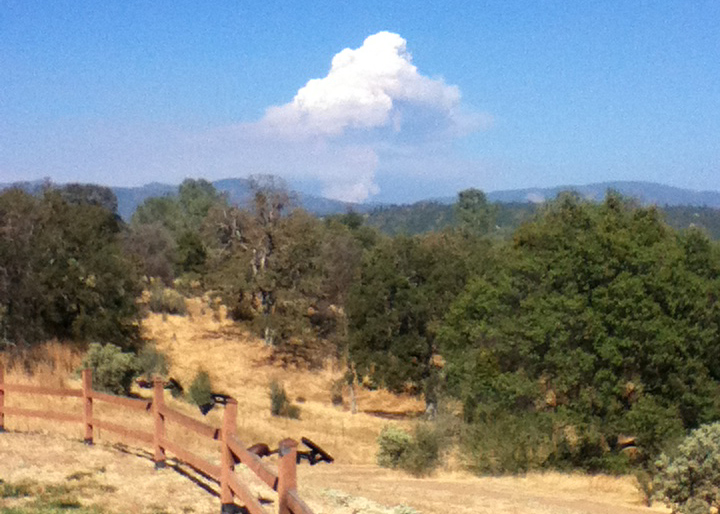 yosemite south fork fire from bootjack august 13 2017 gary