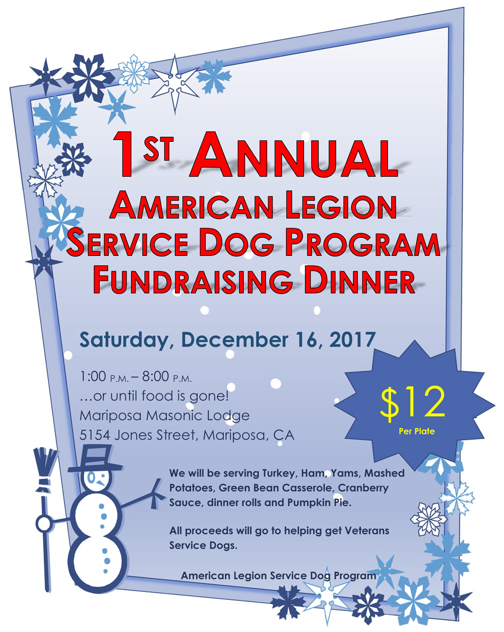 12 16 17 American Legion Service Dog Program