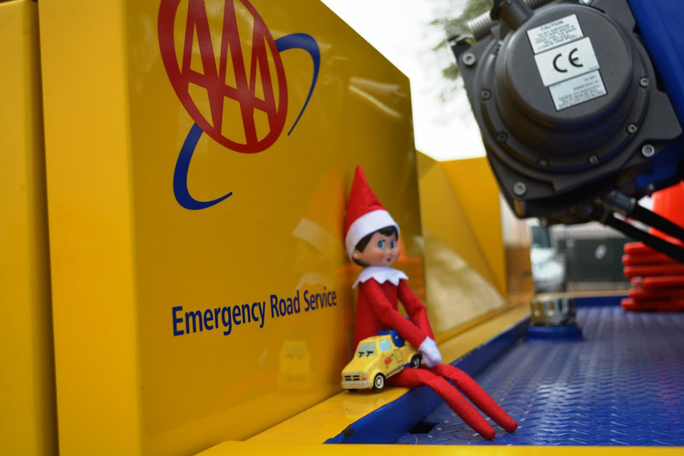 aaa tipsy tow christmas