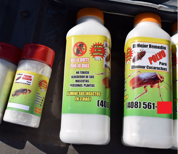 cockroach spray illegal merced county