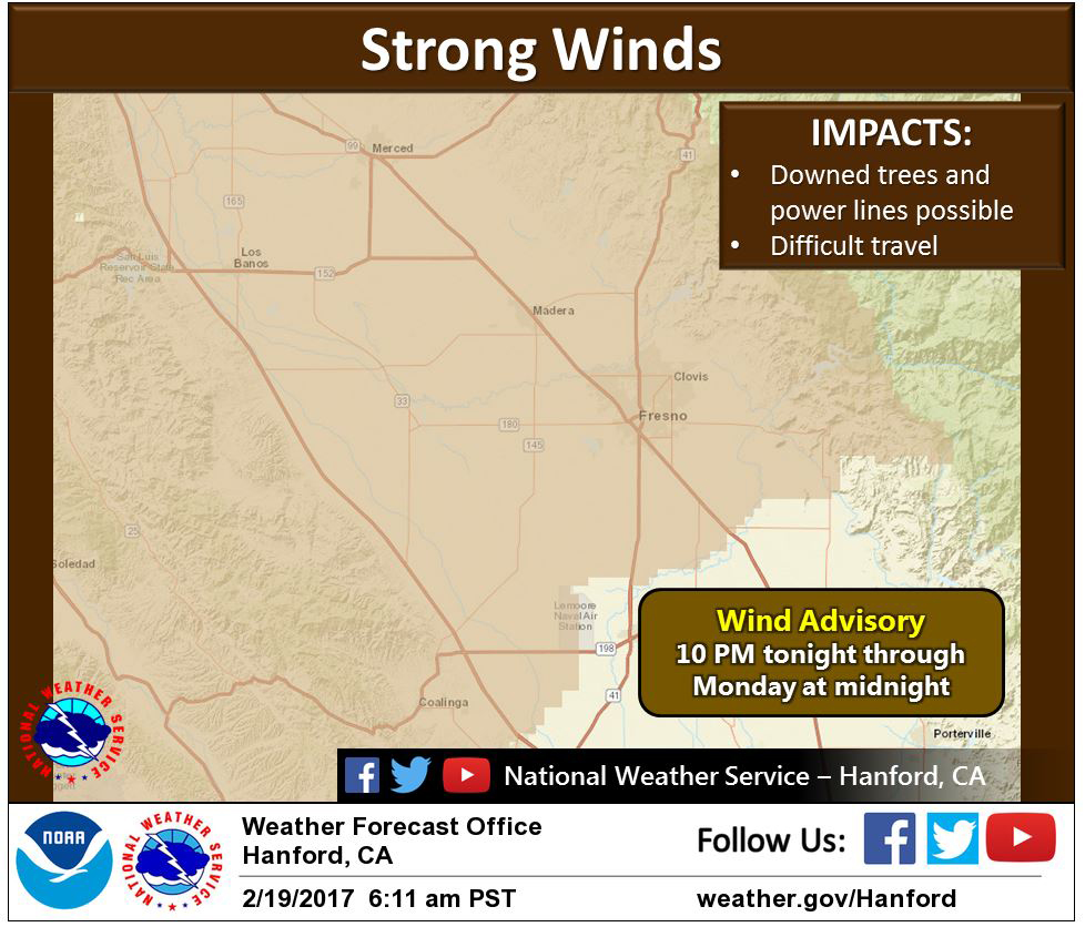 weather mariposa february 19 2017 wind