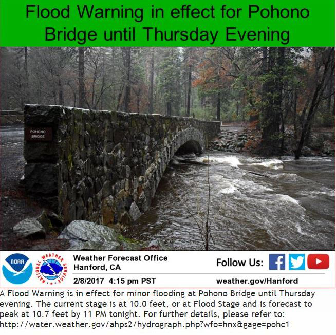 weather mariposa february 8 2017 bridge