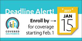 covered california january 15 2017