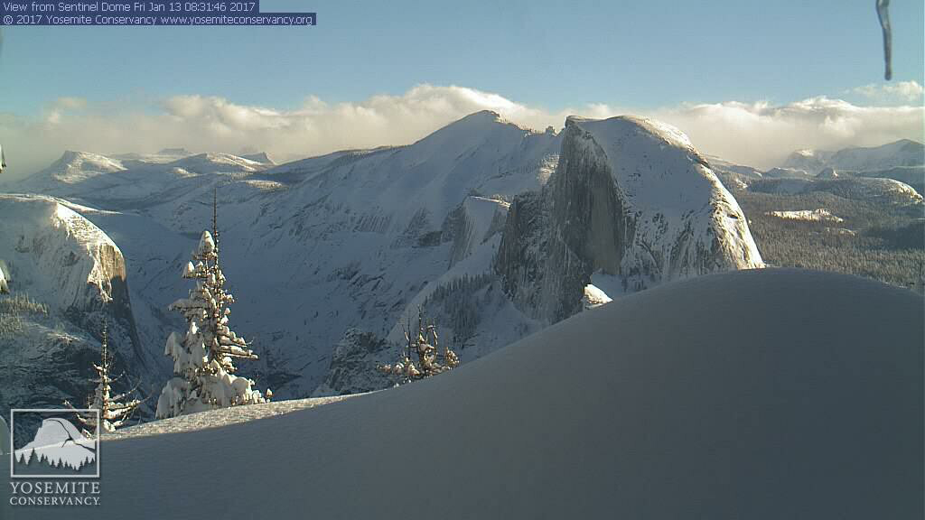 high sierra yosemite conservancy webcam 13Jan2017