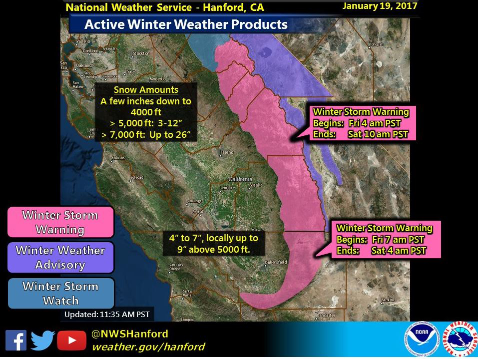 weather mariposa january 19 2017