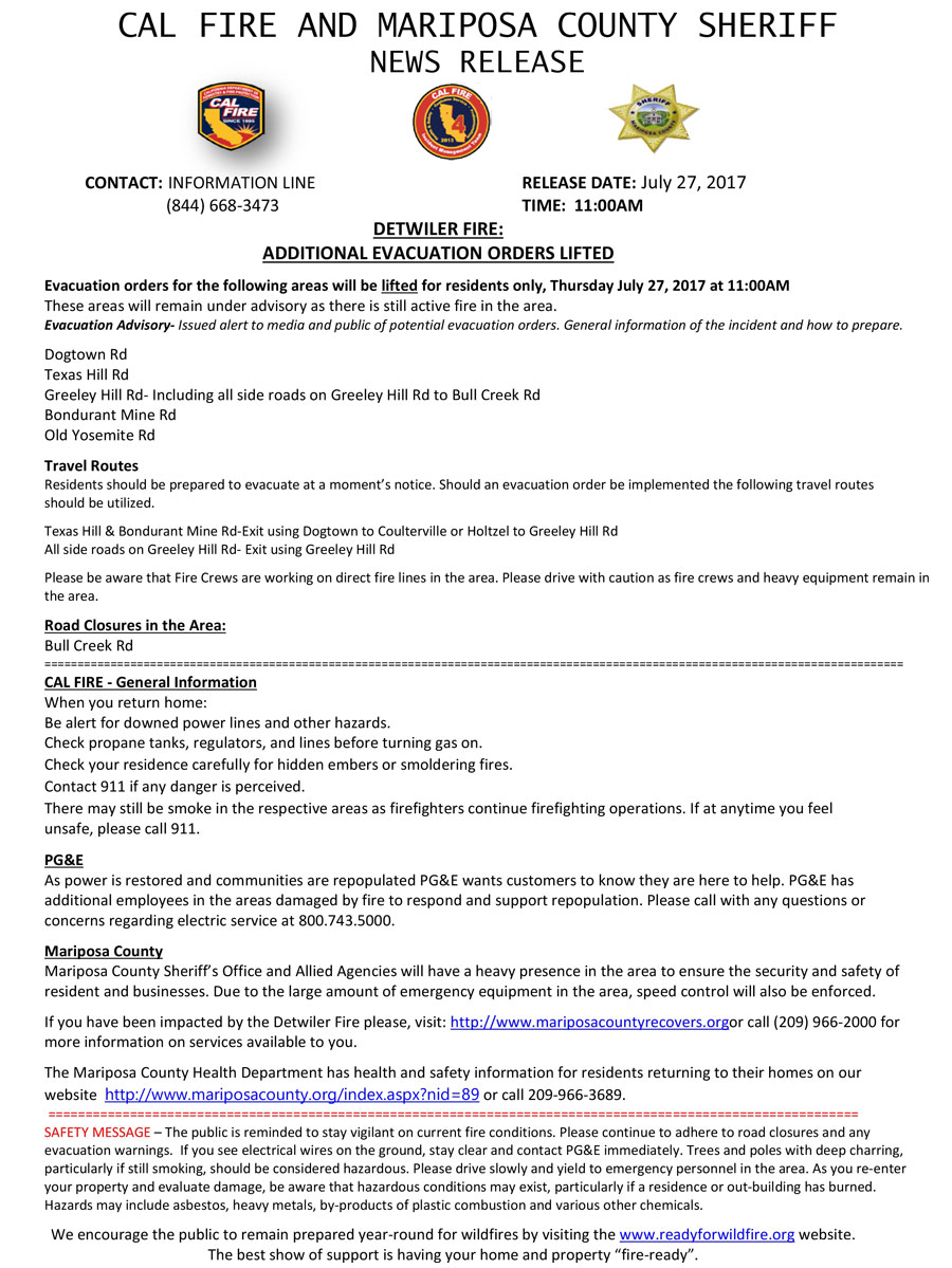 7 27 17 DETWILER FIRE REPOPULATION