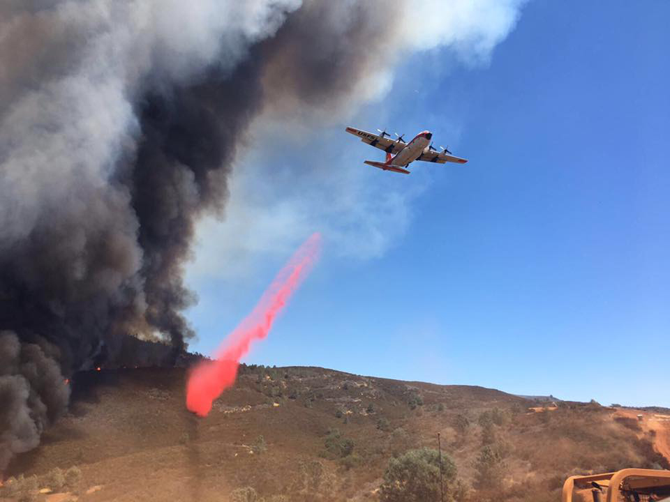 7 27 17 new detwiler hunters fire calfire mariposa county 2