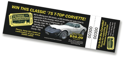 Corvette ticket