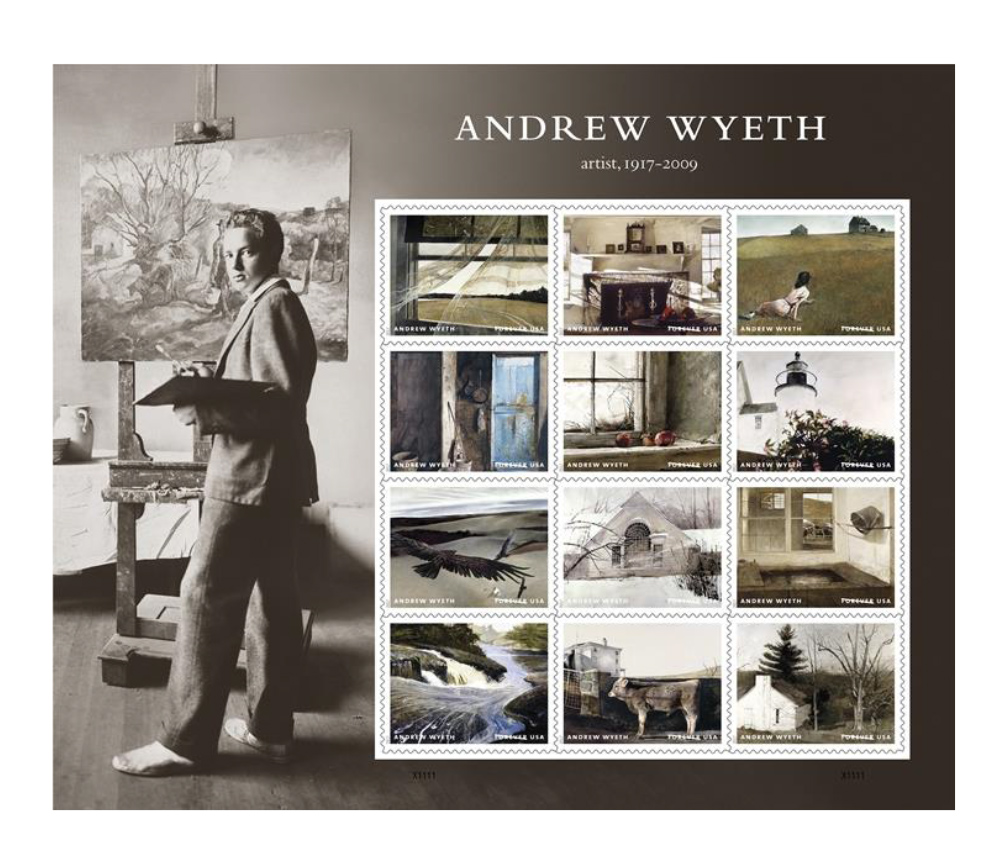 forever stamps andrew wyeth