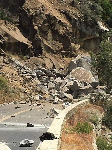 yosemite rockslide 2 june 12 2017