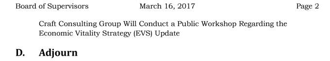 2017 03 16 mariposa county board of supervisors agenda for march 16 2017 2