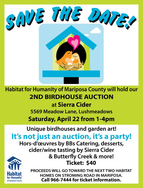 4 22 17 Birdhouse Auction