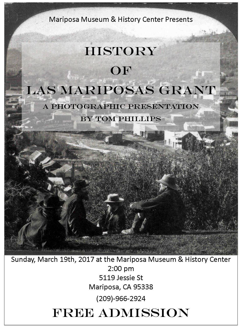 mariposa museum and history center history of the las mariposas grant tom phillips
