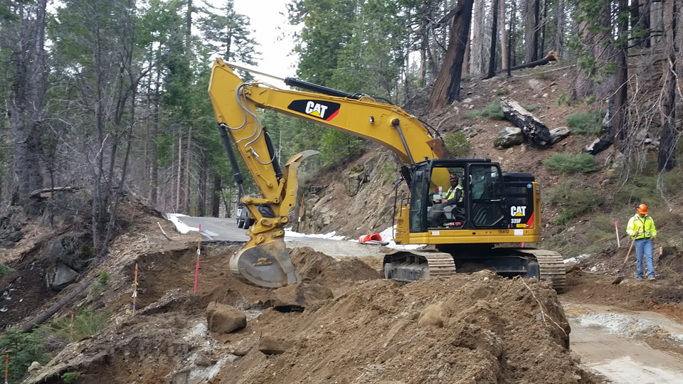yosemite national park highway 120 road repair credit nps