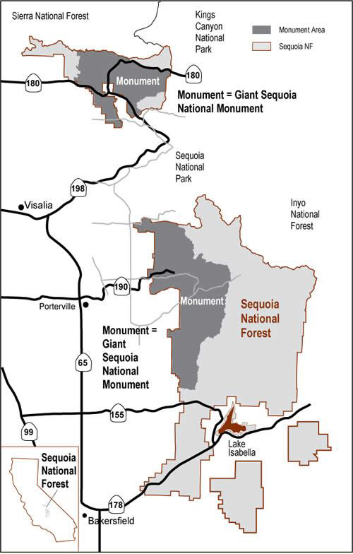 giant sequoia national monument