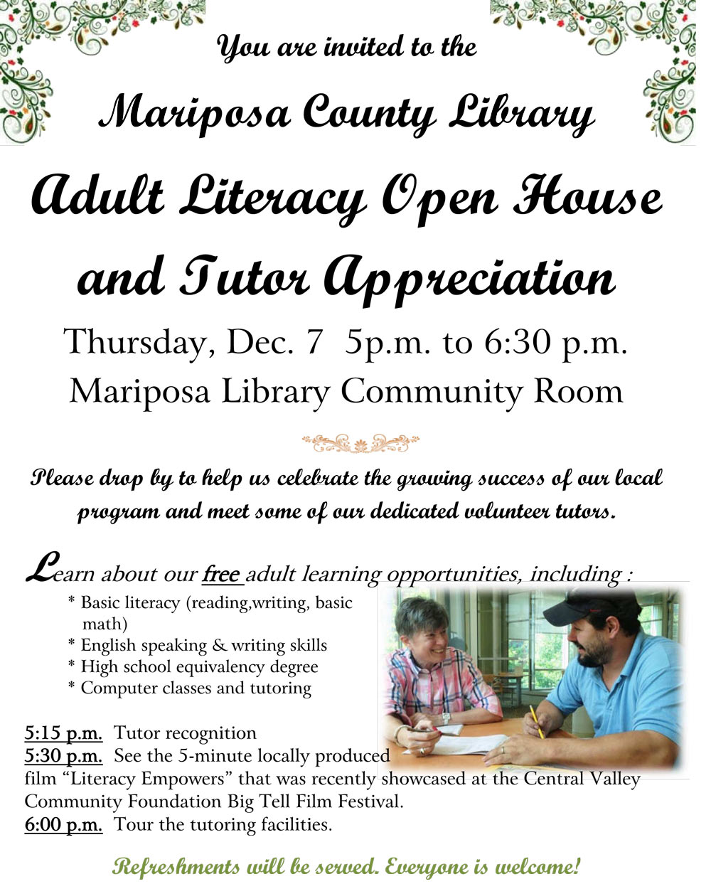 12 7 17 Mariposa Library