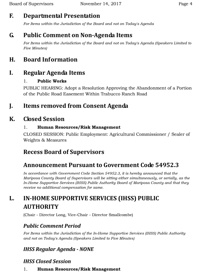 2017 11 14 mariposa county Board of Supervisors agenda november 14 2017 4