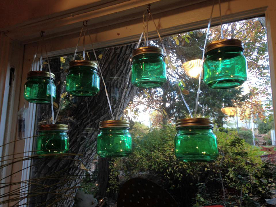 chocolate soup in mariposa california glass lights