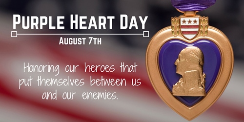 purple heart day