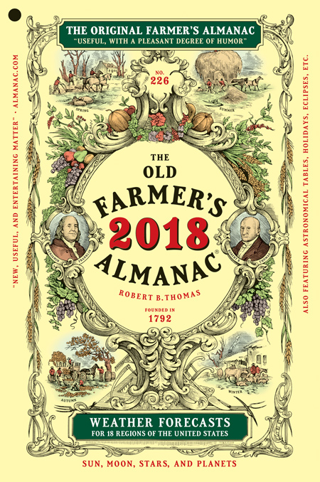 2018 old farmers almanac