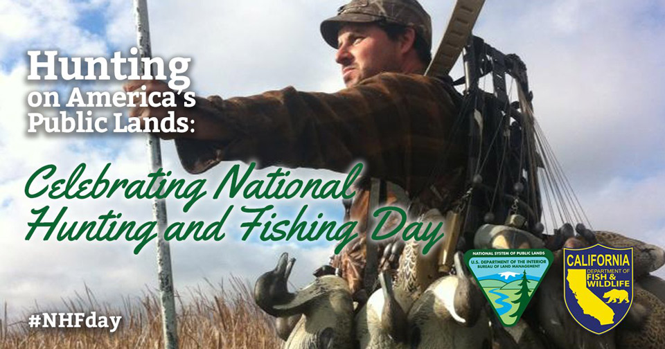 national hunting and fishing day 2017 graphic
