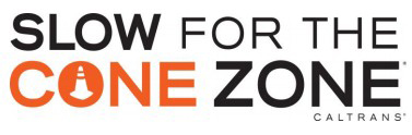 slow for the cone zone caltrans