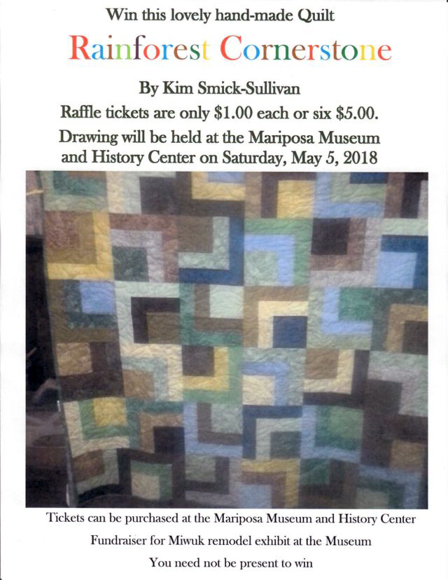 5 5 18 MCHC Quilt Raffle