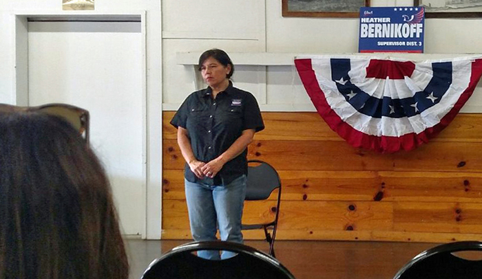 Heather Bernikoff at Stagg Hall