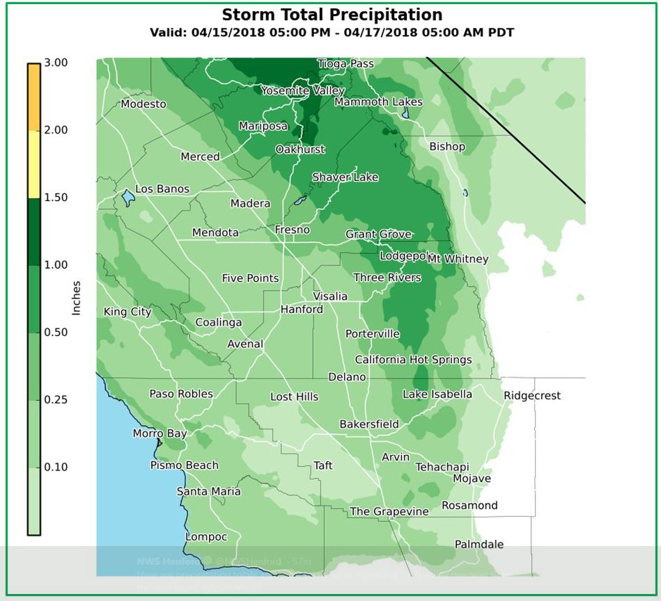 weather mariposa april 15 2018