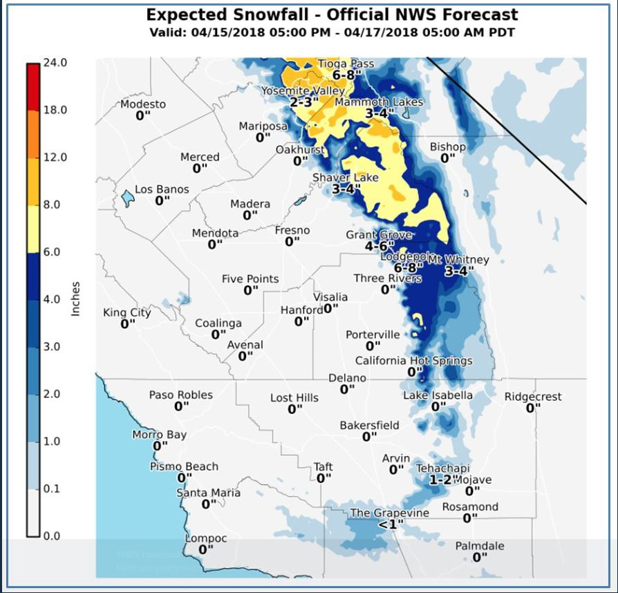 weather mariposa april 15.1 2018