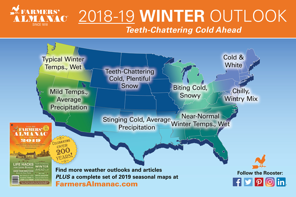 2019 US FarmersAlmanac MediaMap Winter