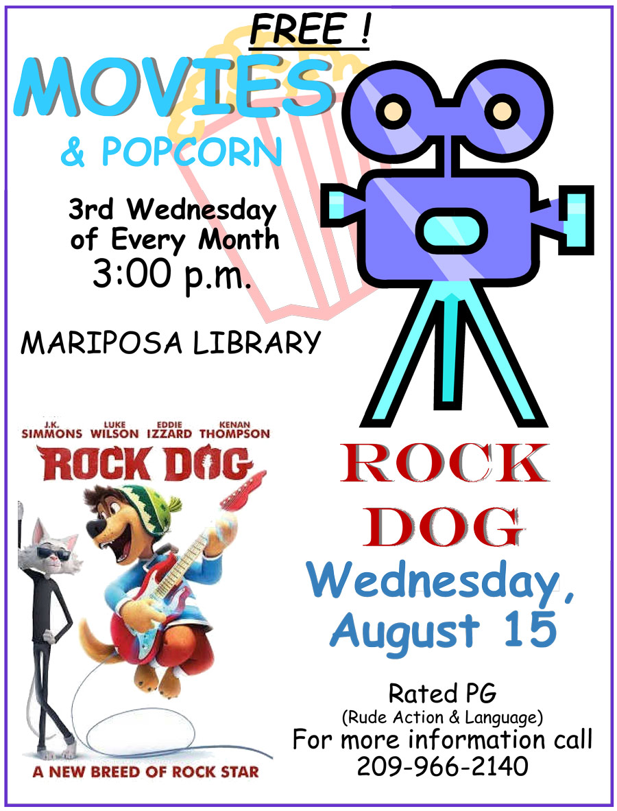 8 15 18 Mariposa Library Movie