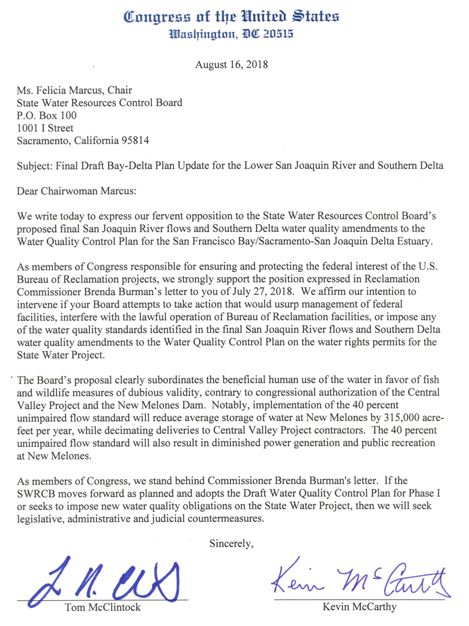 mcclintock letter 1