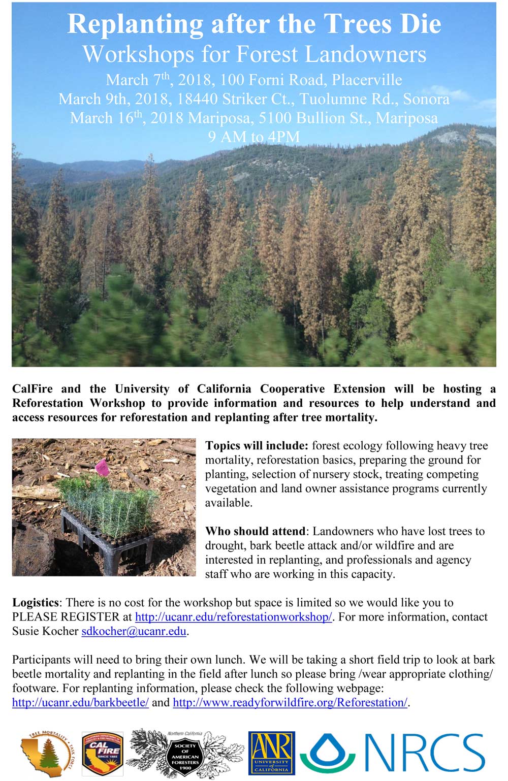 3 16 18 Reforestation Workshop