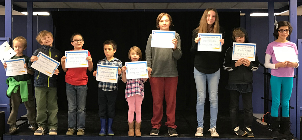 SFCS celebrates service and courage