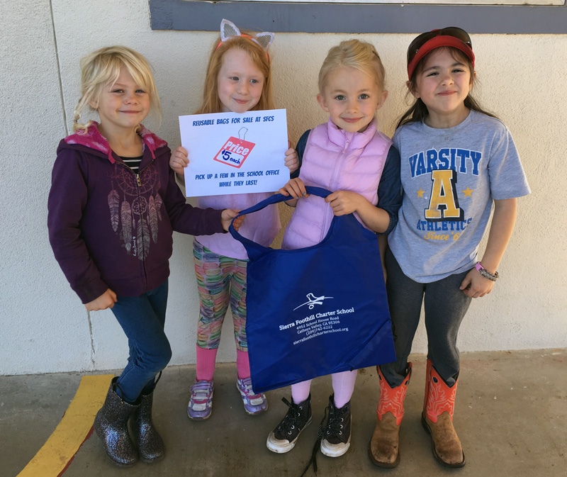 SFCS selling reusable bags