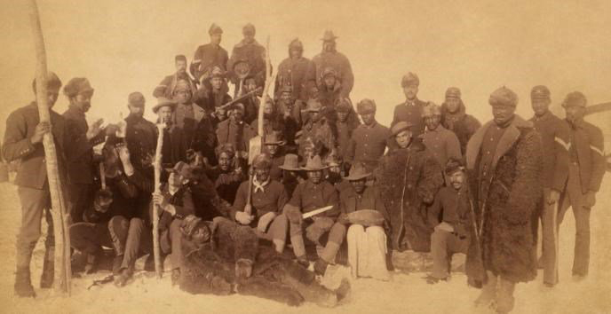 black history month soldiers