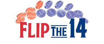 flip the 14 logo