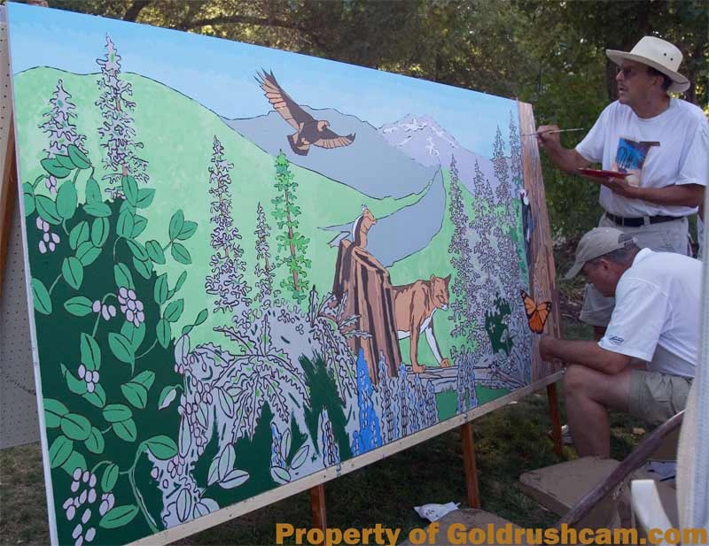 mariposa art park mural sierra sun times