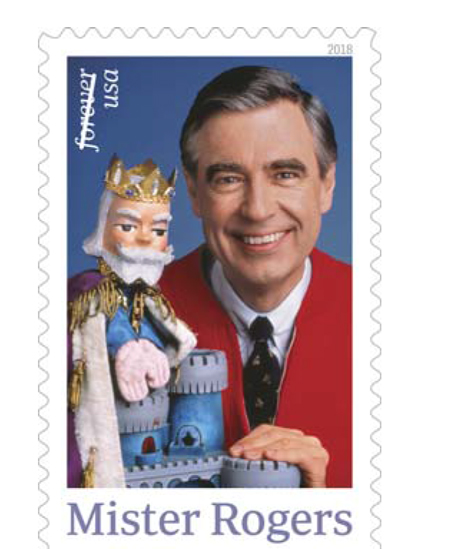 usps mister rogers forever stamps