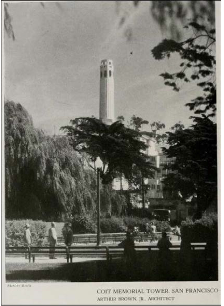 CA San Francisco County Coit Memorial Tower Amendment 1933 photo