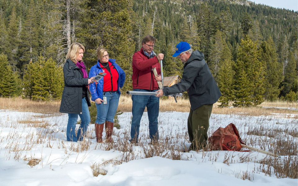 california snow survey january 2018