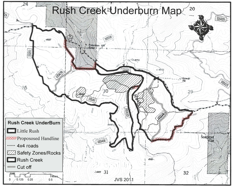 sierra national forest burn blue canyon