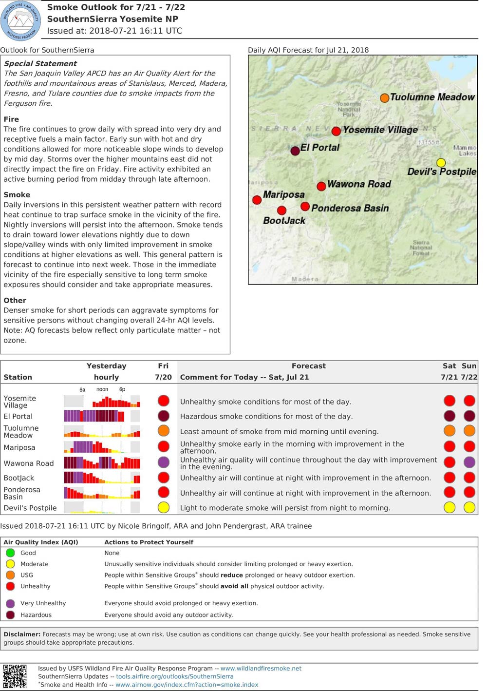 Ferguson Fire Air Quality 7 21 18